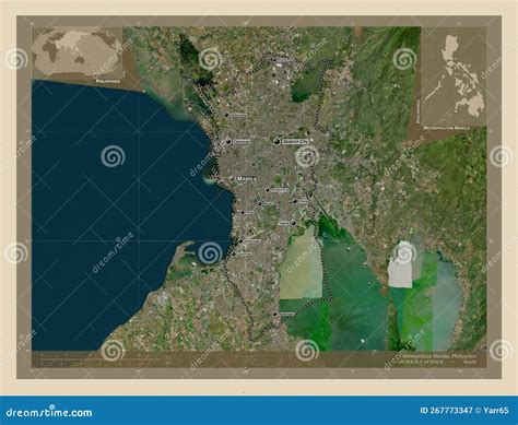 Manila, Metropolitan Manila, Philippines Satellite  .